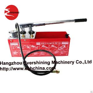 Manual Pressure Testing Pump