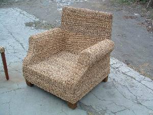 Arm Chair From Natural Rattan