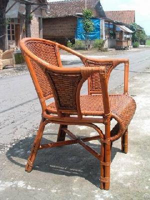 Colonial Rattan Armchair