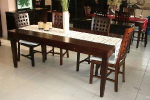 colonial rectangular dinning