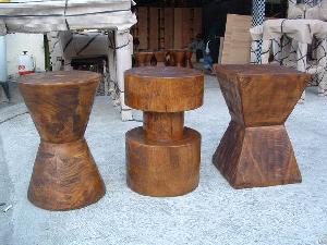 colonial solid stool 3 models