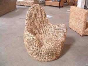 Curve Rattan Armchair