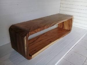 floor shelf coffee table suar wood