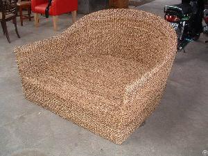 half rattan daybed