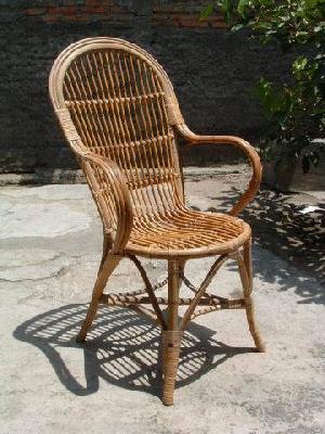 rattan armchair finish