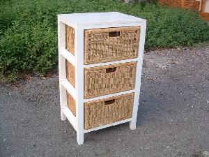 Rattan Cabinet Storage