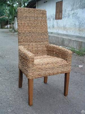 rattan dinning chair solid wood