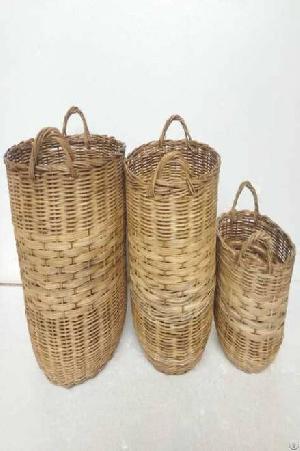 Large Round Rattan Basket