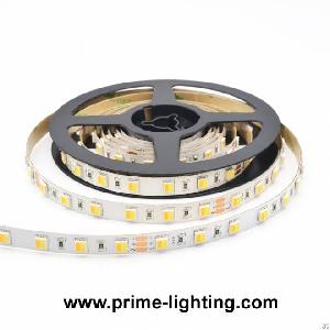 White Adjustable 5050 Single Row Led Strip Light, 60led Per Meter, 10mm Wide, By The 5m Reel