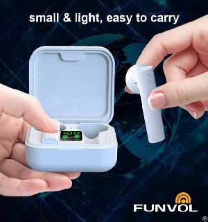 Funvol Custom Tws Bluetooth Earphones For Corporate Promotional Gifts