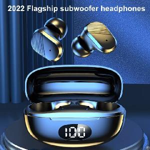 Funvol T2 Mini Tws Earbuds Bt 5.2 Touch Control Wireless Earphone Hifi 3d Sound Led Digital Display