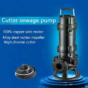 Gnwq Alloy Cutter Sewage Pump