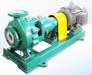 Ihf-ns High Temperature Fluorine Plastic Centrifugal Chemical Transfer Pump