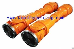 Universal Joint Cardan Shaft For Ladle Cranes , Rolling Mills, Bridge Cranes, Steckel Mill