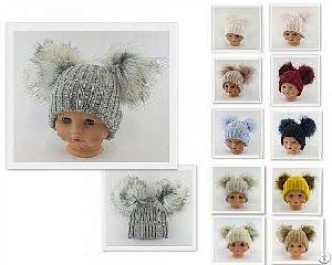 Baby Pom-pom Hats Wholesale