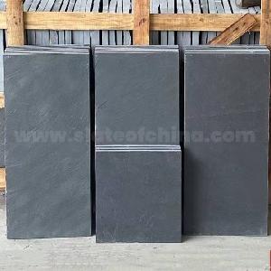 Chinese Black Slate Stone Patio Interlocking Paving Tile From Slate Of China