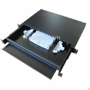 rail sliding 1u 19 24 fibers rack mounted odf factory taepo