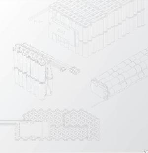 Custom Battery Pack Tailor Made Of Rechargeable Li-ion 18650 Battery Cells With Bms