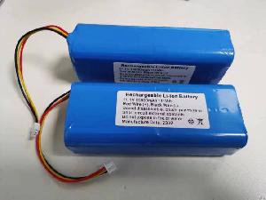 Perma Battery Packs Customized Of Rechargeable Li-ion 18650 And Protection Pcm 10k Ntc Connector