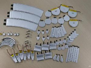 rechargeable li polymer batteries customzied shapes smart devices