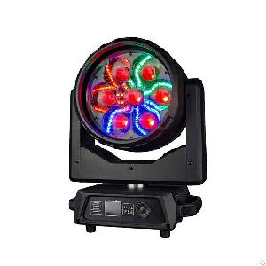 Dj Lighting, Moving Head Stage, 7x60w 4in1 Led Moving Head Light With Auxiliary Light Phn066