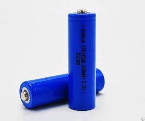 lifepo4 rechargeable battery ifr14500 3 2v 600mah