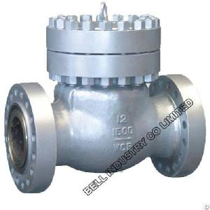 Api 6d Cast Steel Swing Check Valve Rf Flanged Type