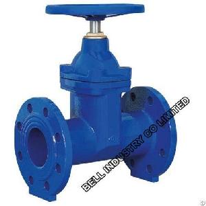 Ductile Iron Resilient Rising Stem Gate Valve Din 3202 F4 F5 Pn10 Pn16