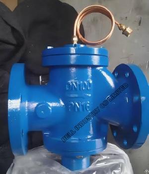 hydraulic operated differential pressure control valve