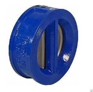 Wafer Dual Plate Check Valve-pn16-ductile Iron