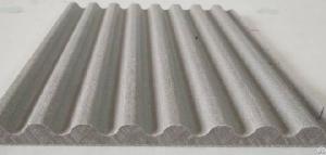 Facade Decorative Grooved Fiber Cement Board With Outstanding Design For Indoor And Outdoor Purposes