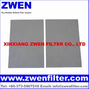 sintered fiber felt