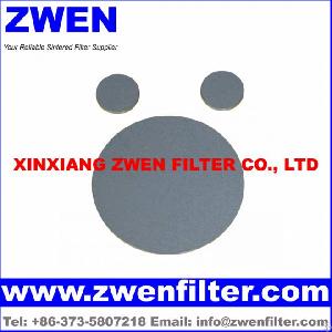 Ti Sintered Powder Filter Disc