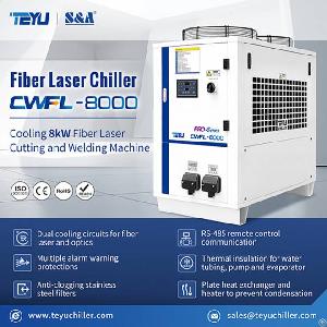 Laser Chiller Cwfl-8000 To Cool 8000w Fiber Laser Cutters Welders Cleaners