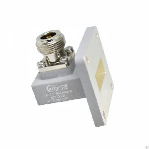 Wr90 Bj100 Waveguide To Coaxial Adapter