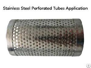 Stainless Steel Perforated Tubes Application