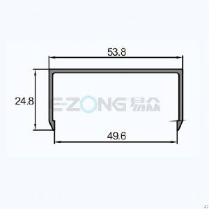 Jh014b Aluminum Profile For Corner