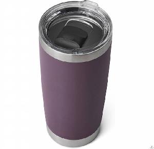 wholesale 20oz purple stainless steel coffee mug lid factory