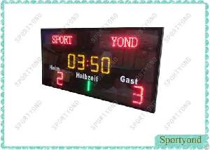 electronic digital football scoreboard supplier