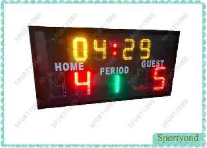 Football Futsal Soccer Rugby Scoreboards Supplier