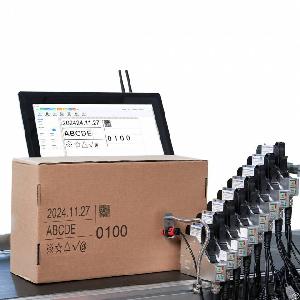 Docod Tx2-1 Portable 1-8 Printheads Tij Barcode Inkjet Printer Seamless Splicing Expiry Date Coding