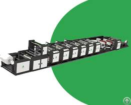 intelligent flexo 6 colour printing machine