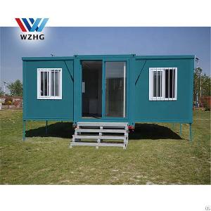 folding opening container house