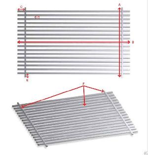 420mm X 160mm Custom Made Stainless Steel Cooking Grates