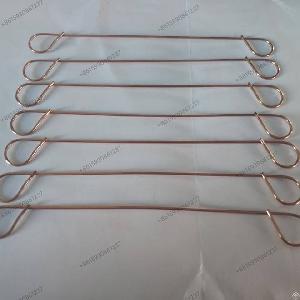 Europe Concrete Accessories Soft Double Loops Copper Coated Wire Ties