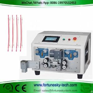 dual parallel wire diff cutting stripping splitting machine