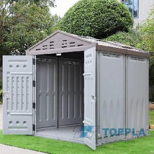 Double Door Garden Storage Shed 2 Room