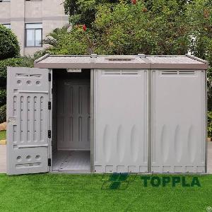 density polyethylene garden sheds 3 room