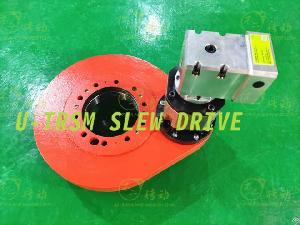 Gear Type Slewing Drives For Rotating Fixed Angles