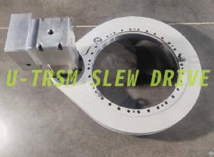 High Precision Helical Gear Slewing Drive Finished Product Display